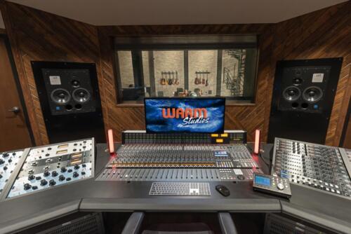 WARM Audio Studios Control Room A